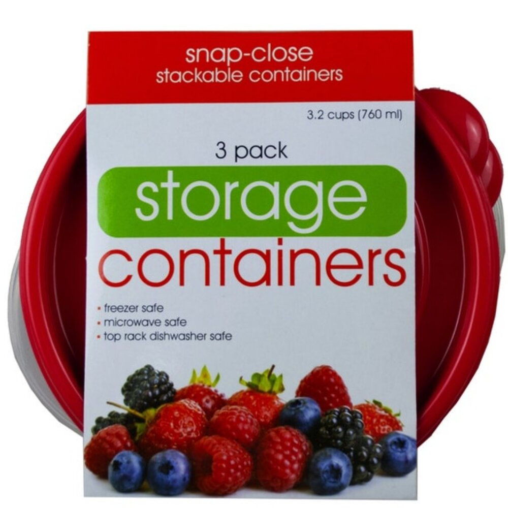 Storage Container Set, 6 Pcs - Picture 2 of 3